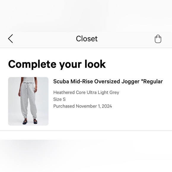 Lululemon scuba oversized joggers - Picture 2 of 9